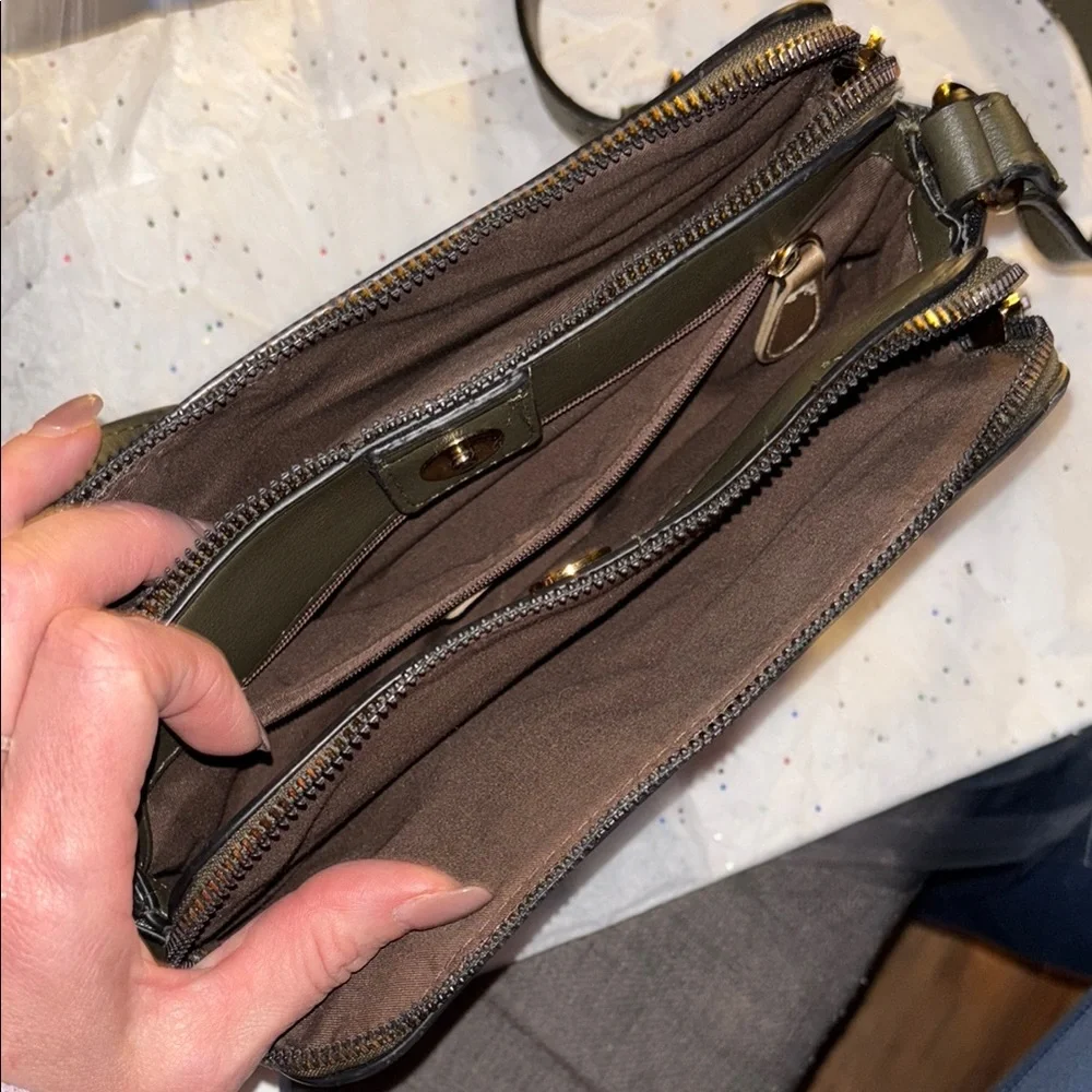 Rachel Zoe Olive Green Crossbody Bag